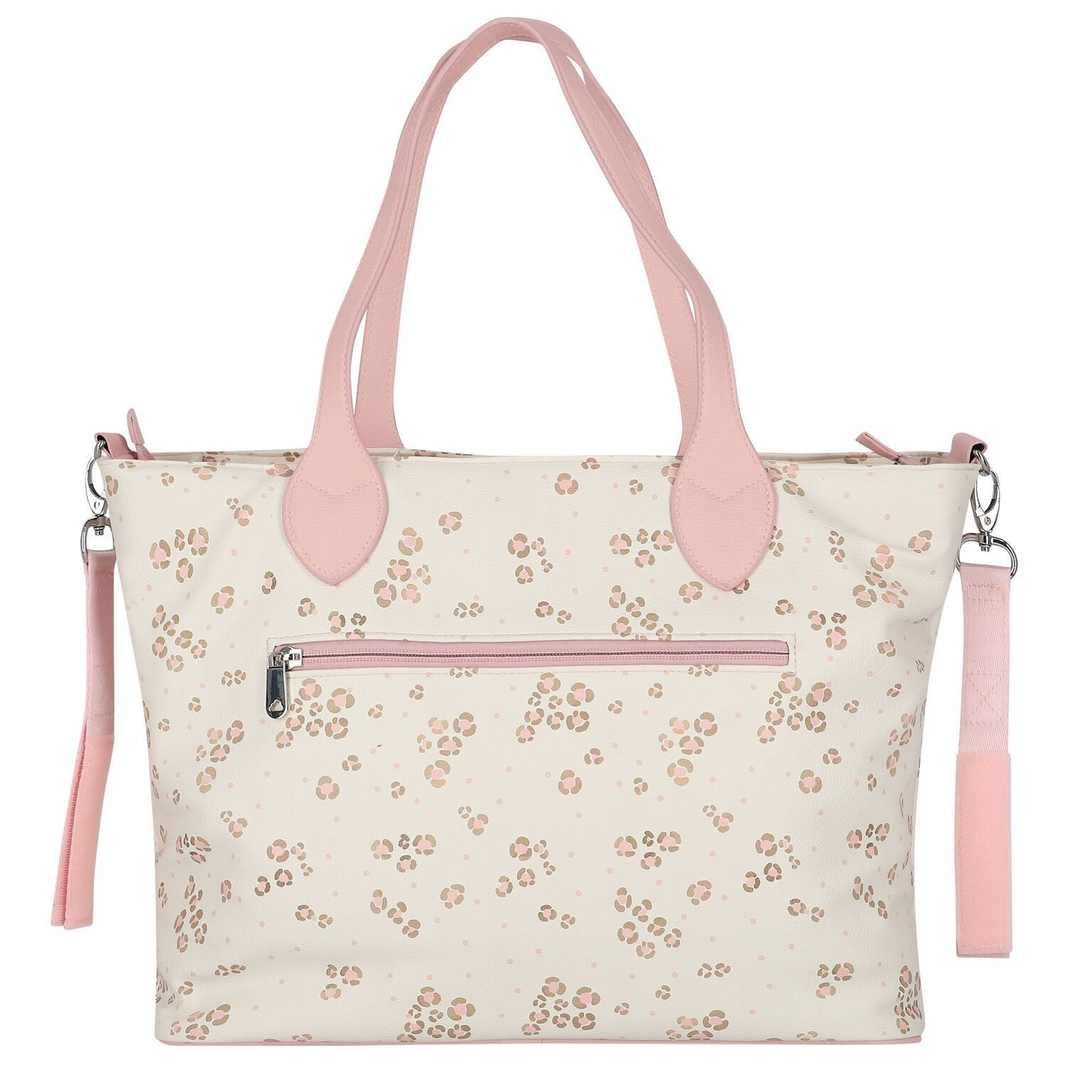 Ivory & Pink Baby Changing Bag, 1, hi-res image number null